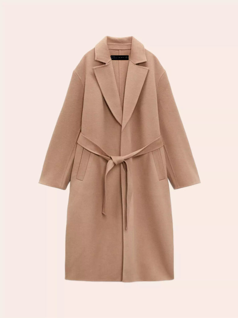 Muse Long Coat - Brown