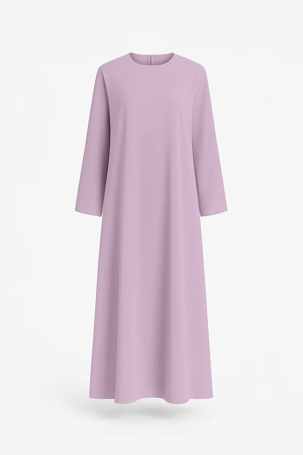 Full Sleeves Dress - Lilac