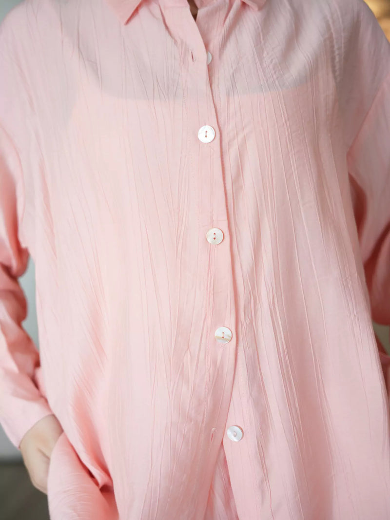 Freedom Pink Button Down Shirt