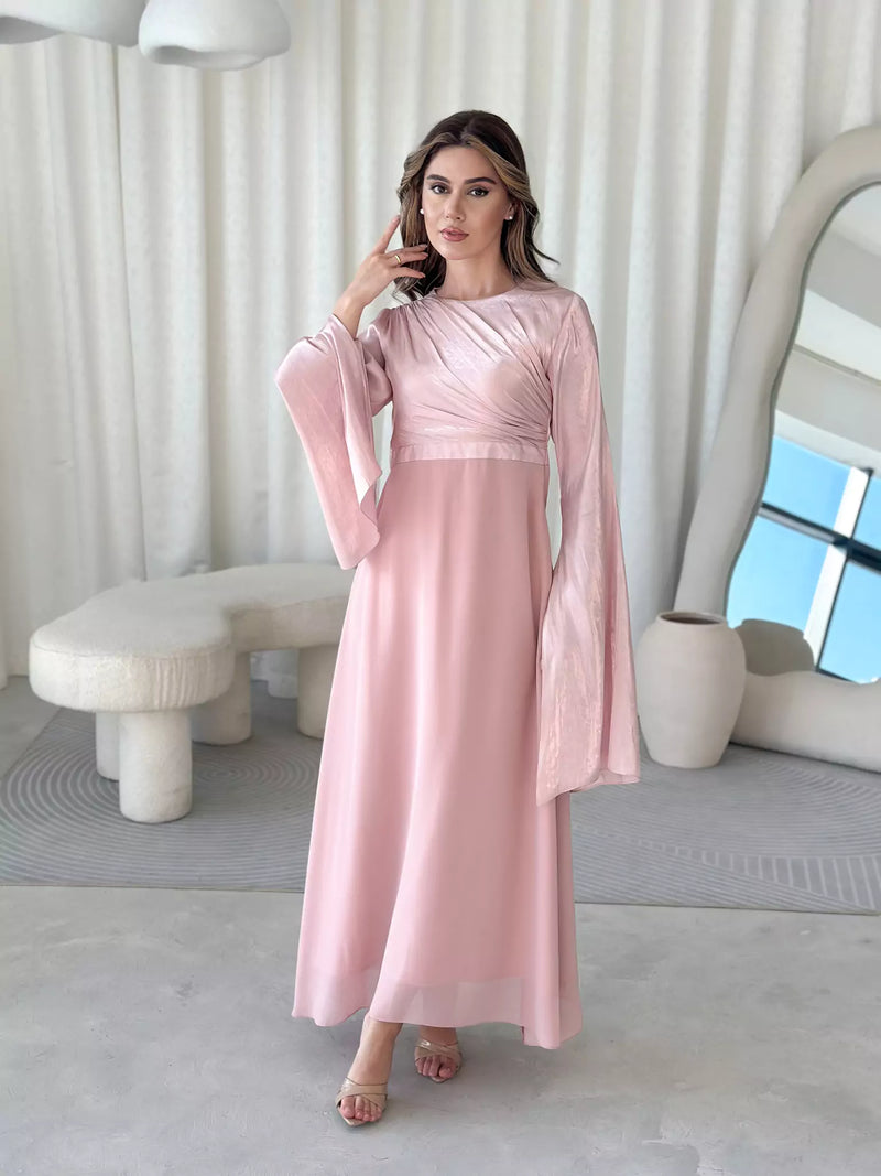 Anya Pink Long Dress