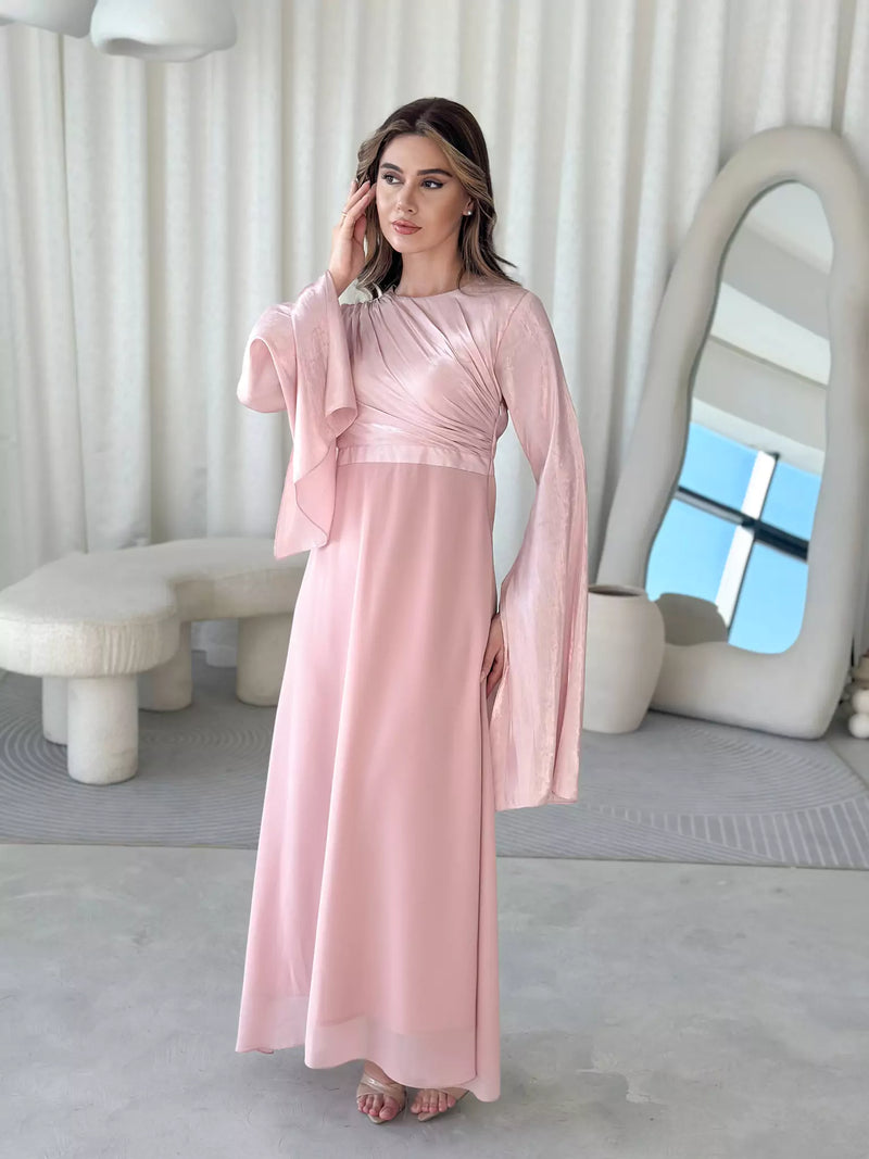 Anya Pink Long Dress