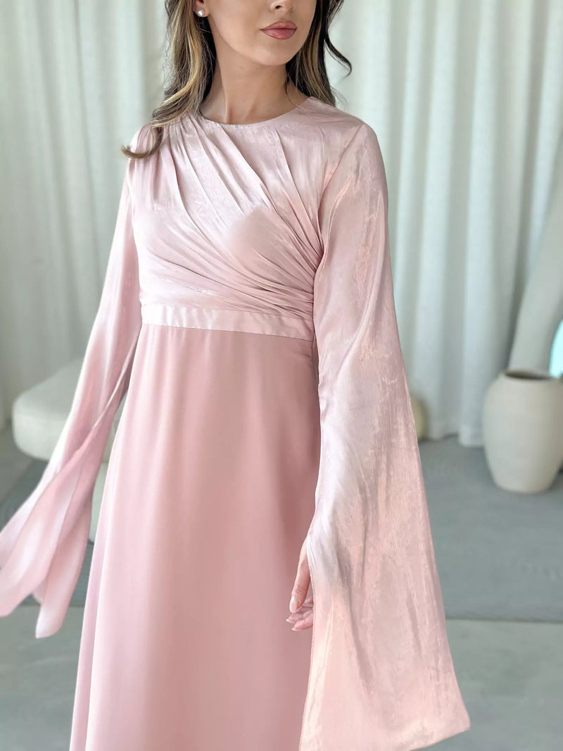 Anya Pink Long Dress