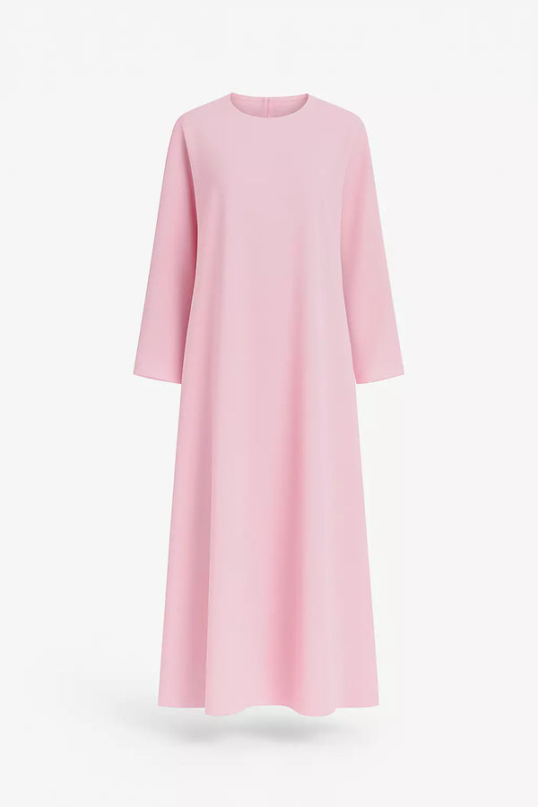 Full Sleeves Dress - Pink