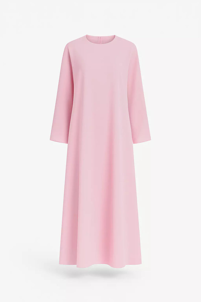 Full Sleeves Dress - Pink
