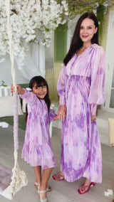 Purple Hues Long Dress