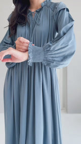Anastasia Long Dress - Blue