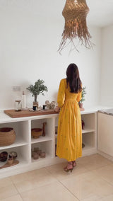 Yellow Haze Summer Dress