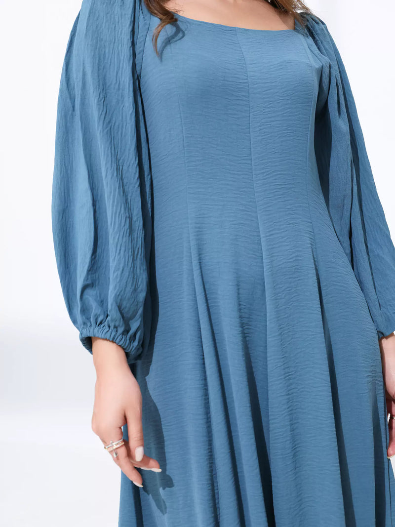 Plumpet Blue Long Dress