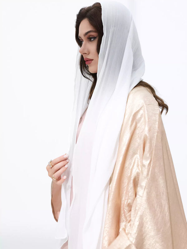 Glimmer White Hijab