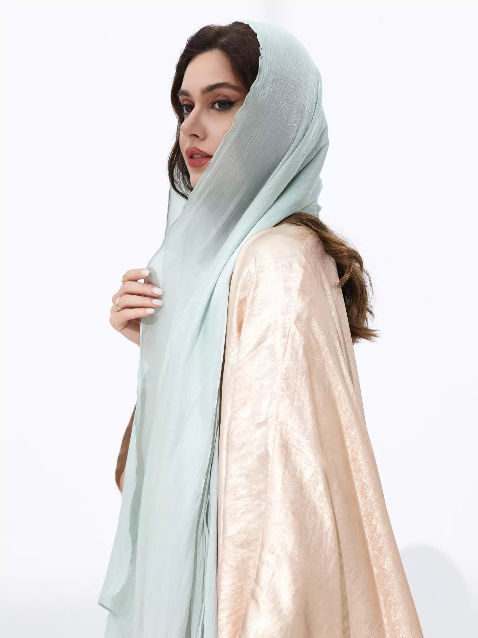 Glimmer Sea Green Hijab