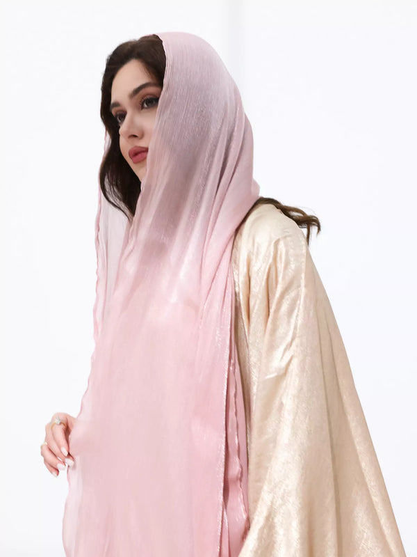 Glimmer Pink Hijab