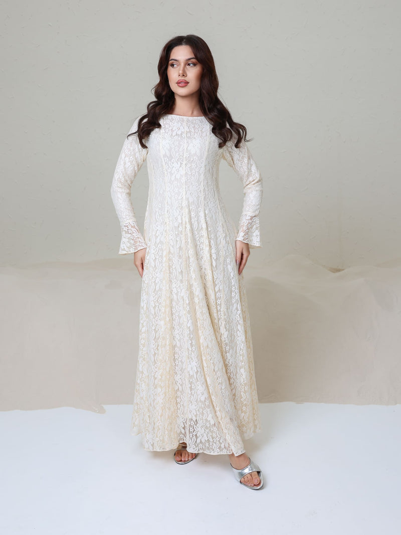 Carys Net Panel Dress
