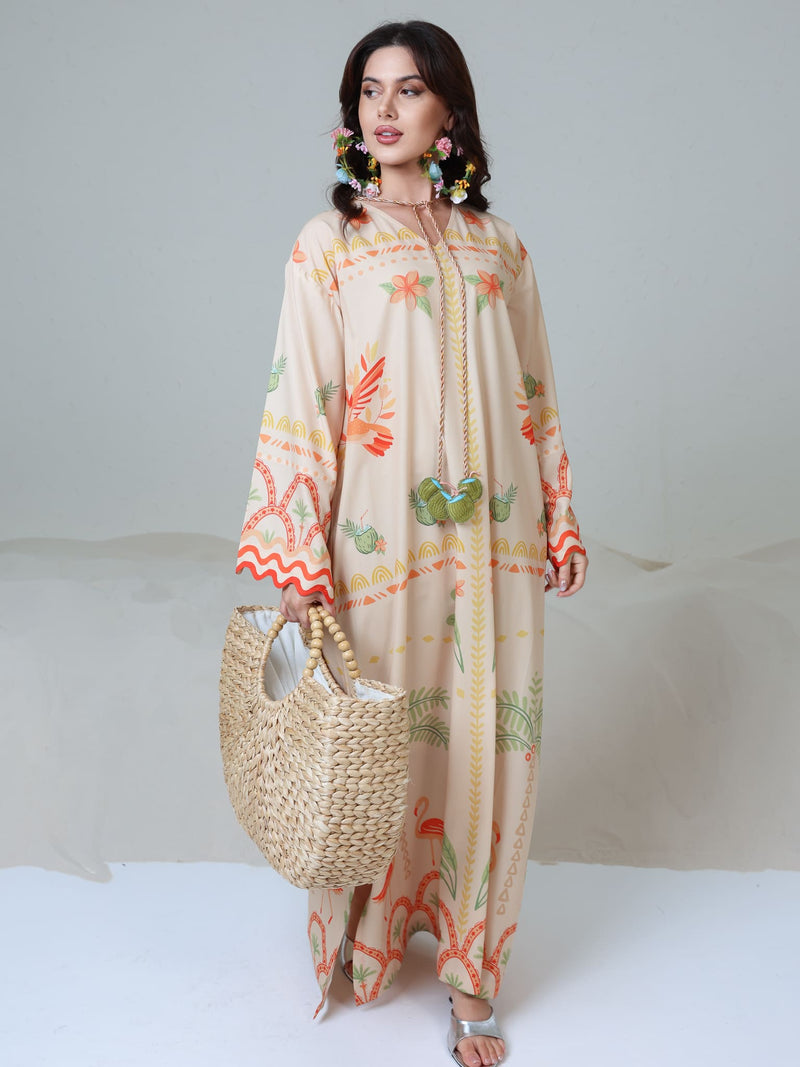 Ellery Coconut Printed Long Tunic