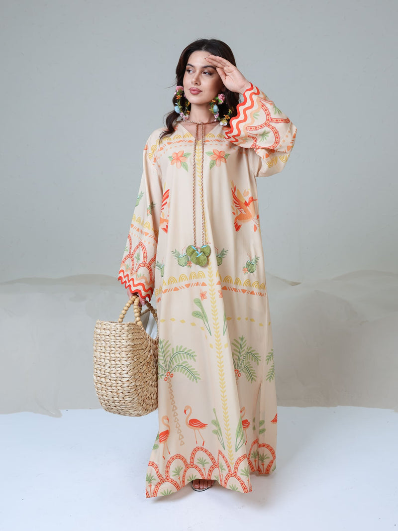 Ellery Coconut Printed Long Tunic