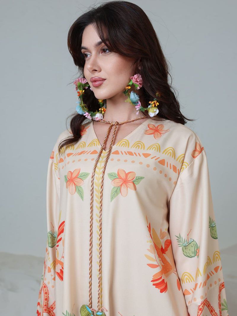 Ellery Coconut Printed Long Tunic