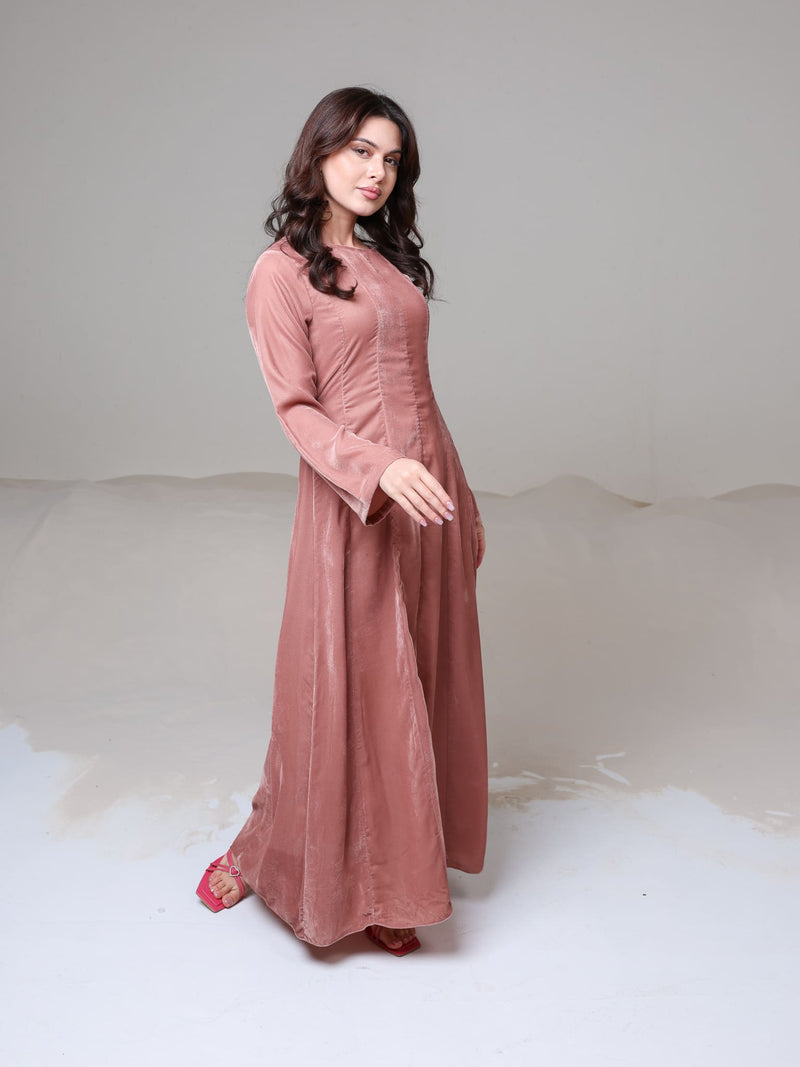 Jezebel Velvet Panel Dress