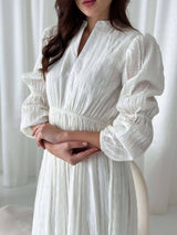Fiona Dress - White Apparel & Accessories  - Sowears