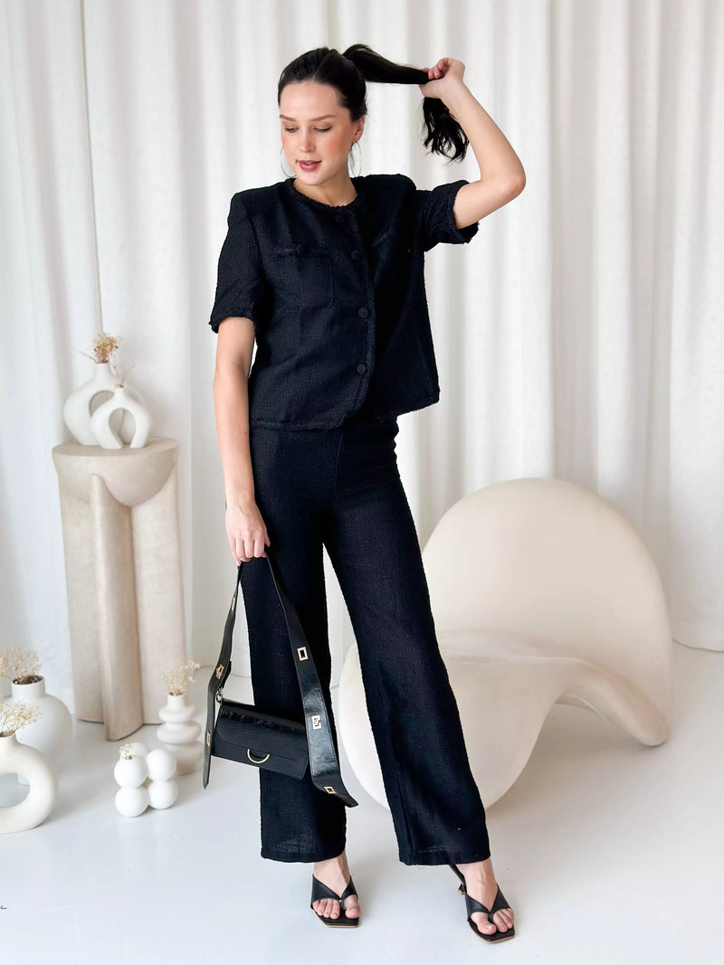 Black co ord sales outfit