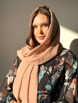 Essential Chiffon Hijab / Stole - Beige  - Sowears