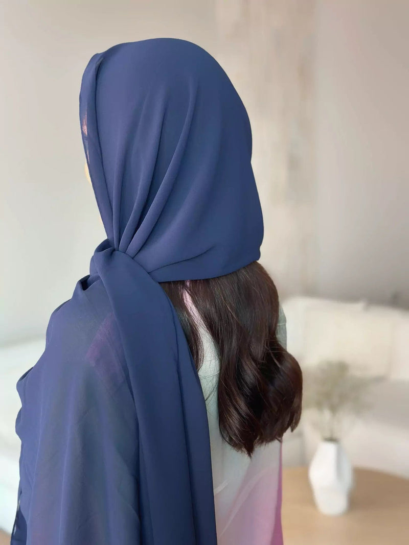 Essential Chiffon Hijab / Stole - Sea Moss  - Sowears