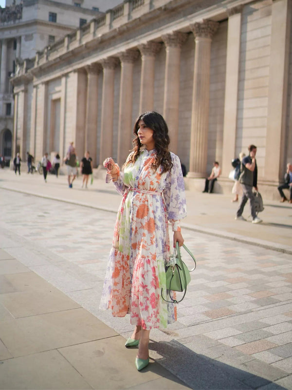 Irina Floral Long Dress Irina Floral Long Dress