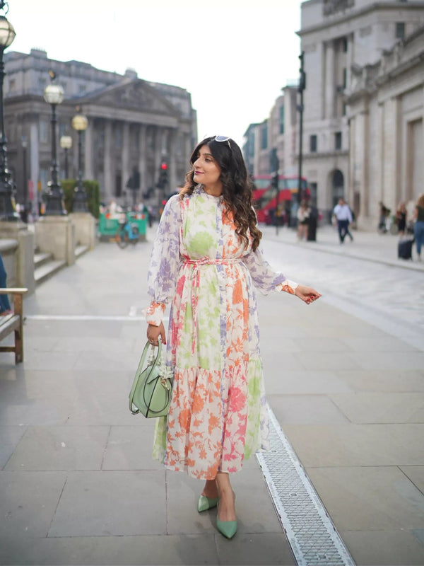 Irina Floral Long Dress Irina Floral Long Dress