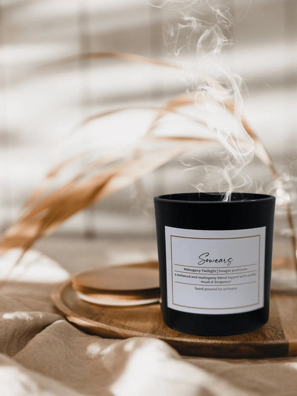 Mahogany Twilight Scented Candle  - Sowears