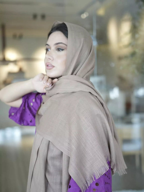 Modal Essential Hijab / Stole - Brunny  - Sowears