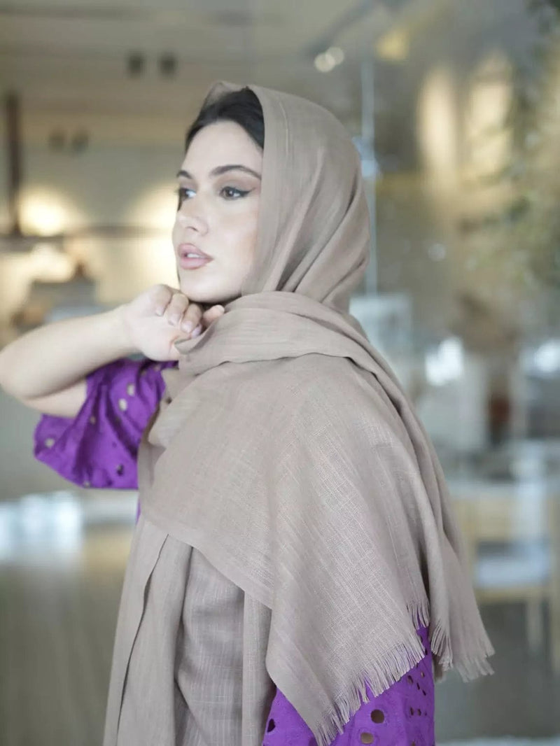 Modal Essential Hijab / Stole - Brunny  - Sowears