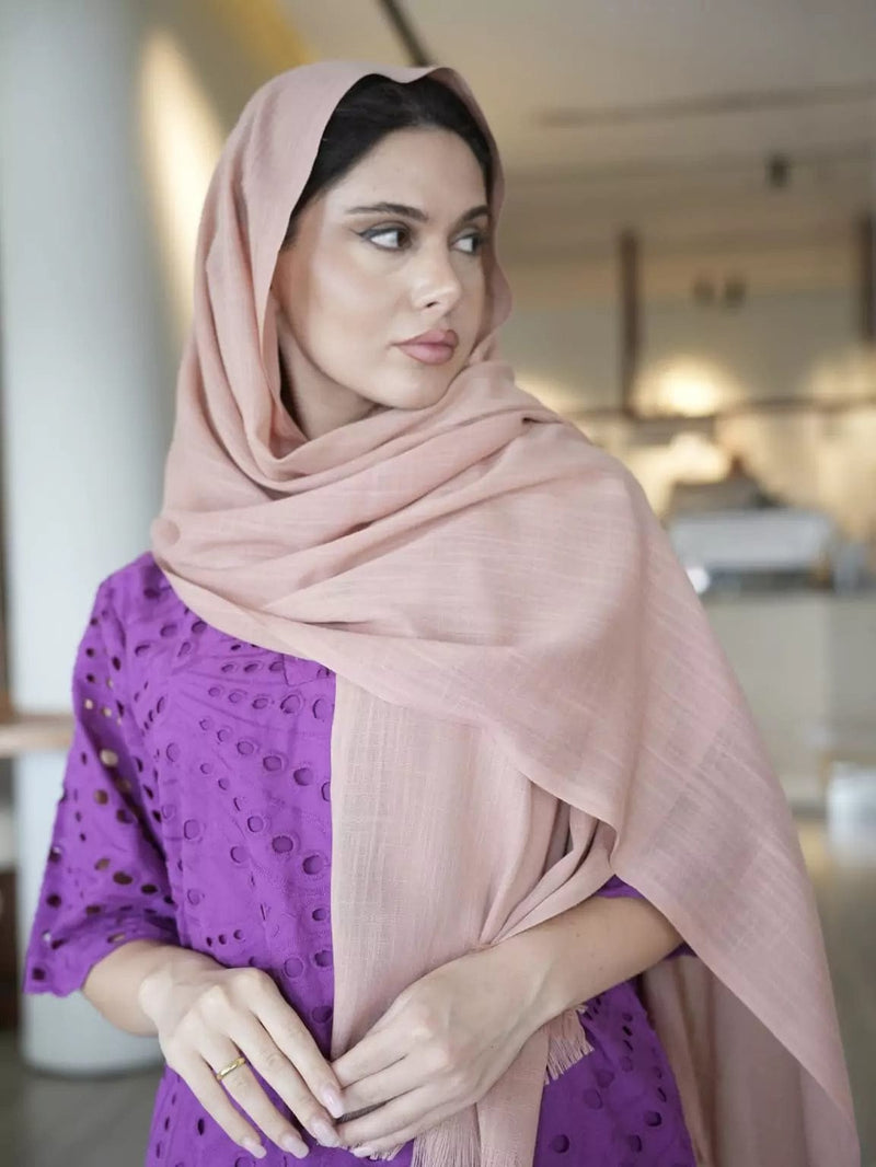 Modal Essential Hijab / Stole - Coffee  - Sowears