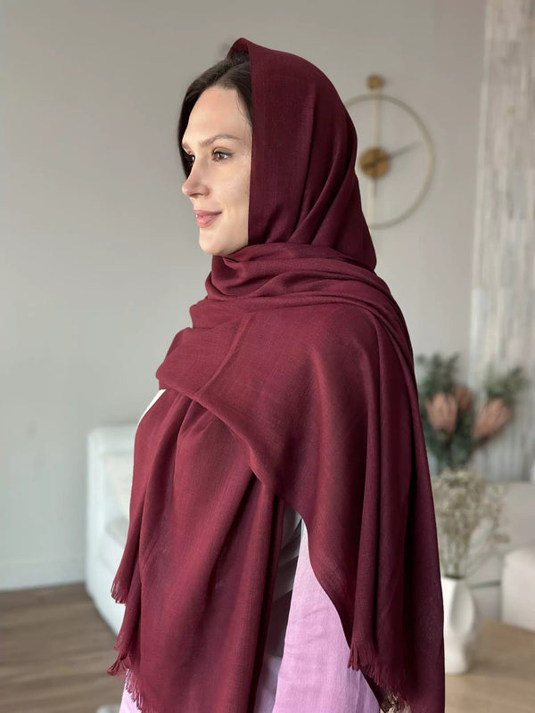 Modal Essential Hijab / Stole - Pepper Corn Hijab  - Sowears