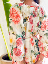 Morella Long Floral Dress  - Sowears