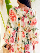 Morella Long Floral Dress  - Sowears