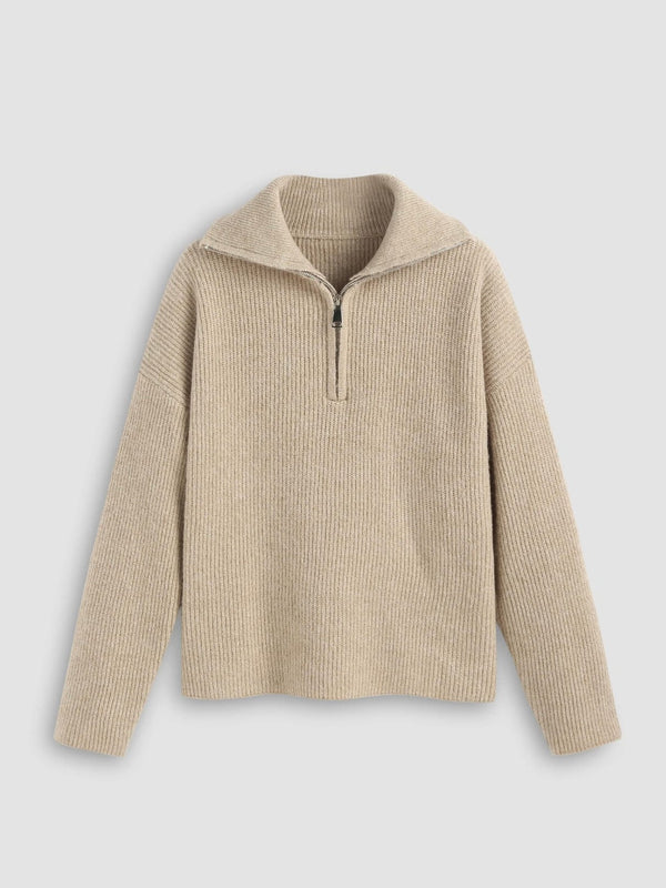 Nevermore Beige Sweater sweater ONE SIZE  - Sowears