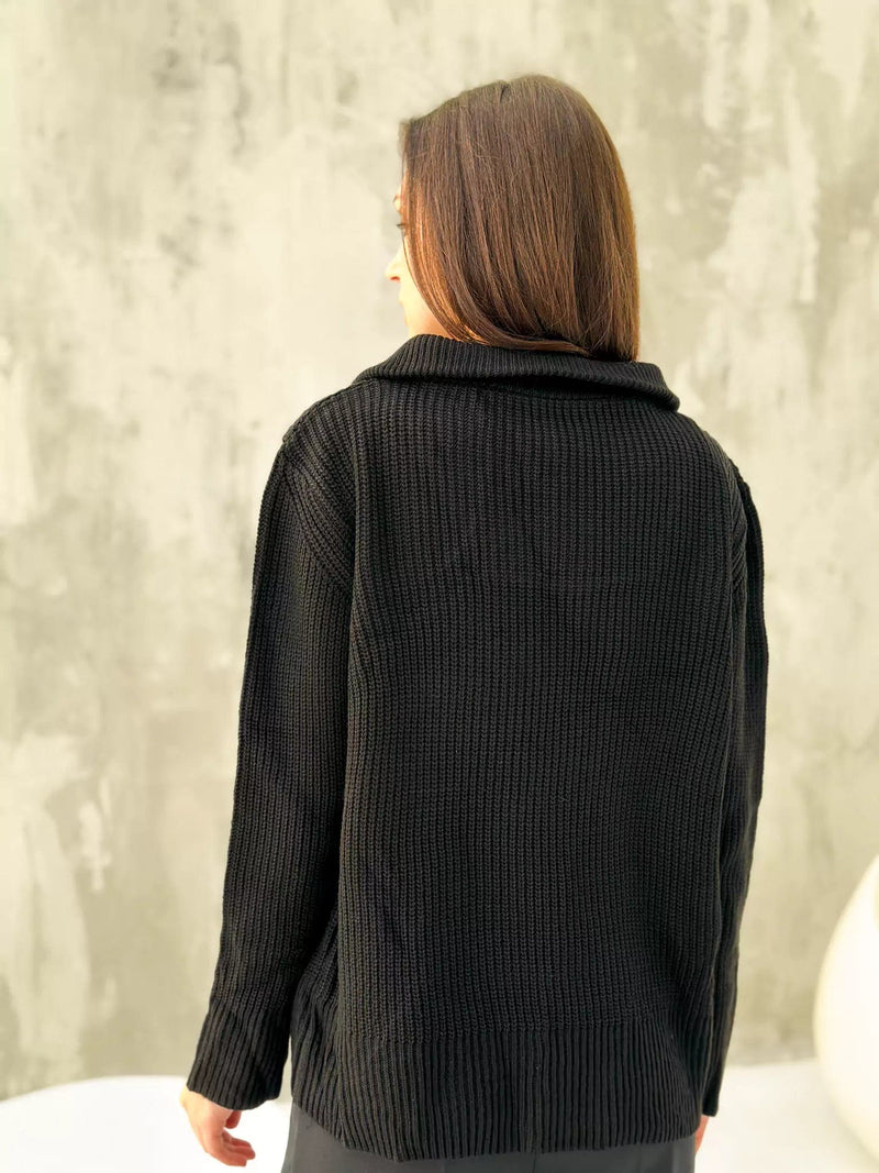 Nevermore Black Sweater sweater ONE SIZE  - Sowears