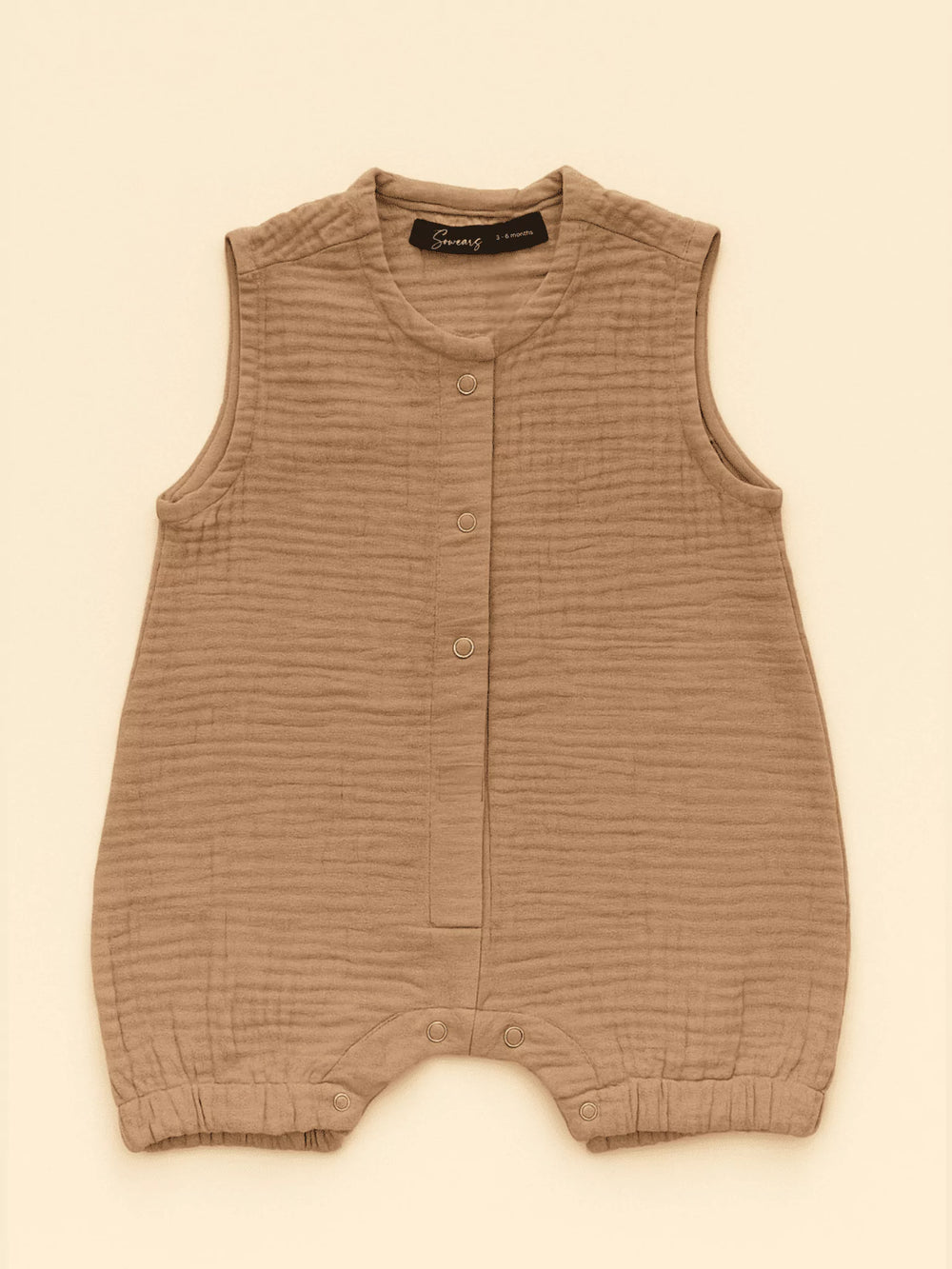 Mini Onesie Rua Beige Muslin