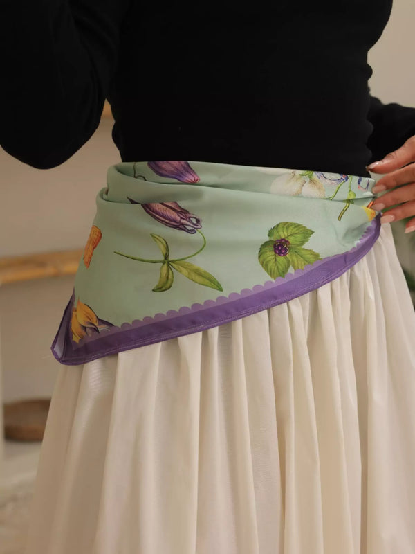 Twilight Meadow Printed Scarf