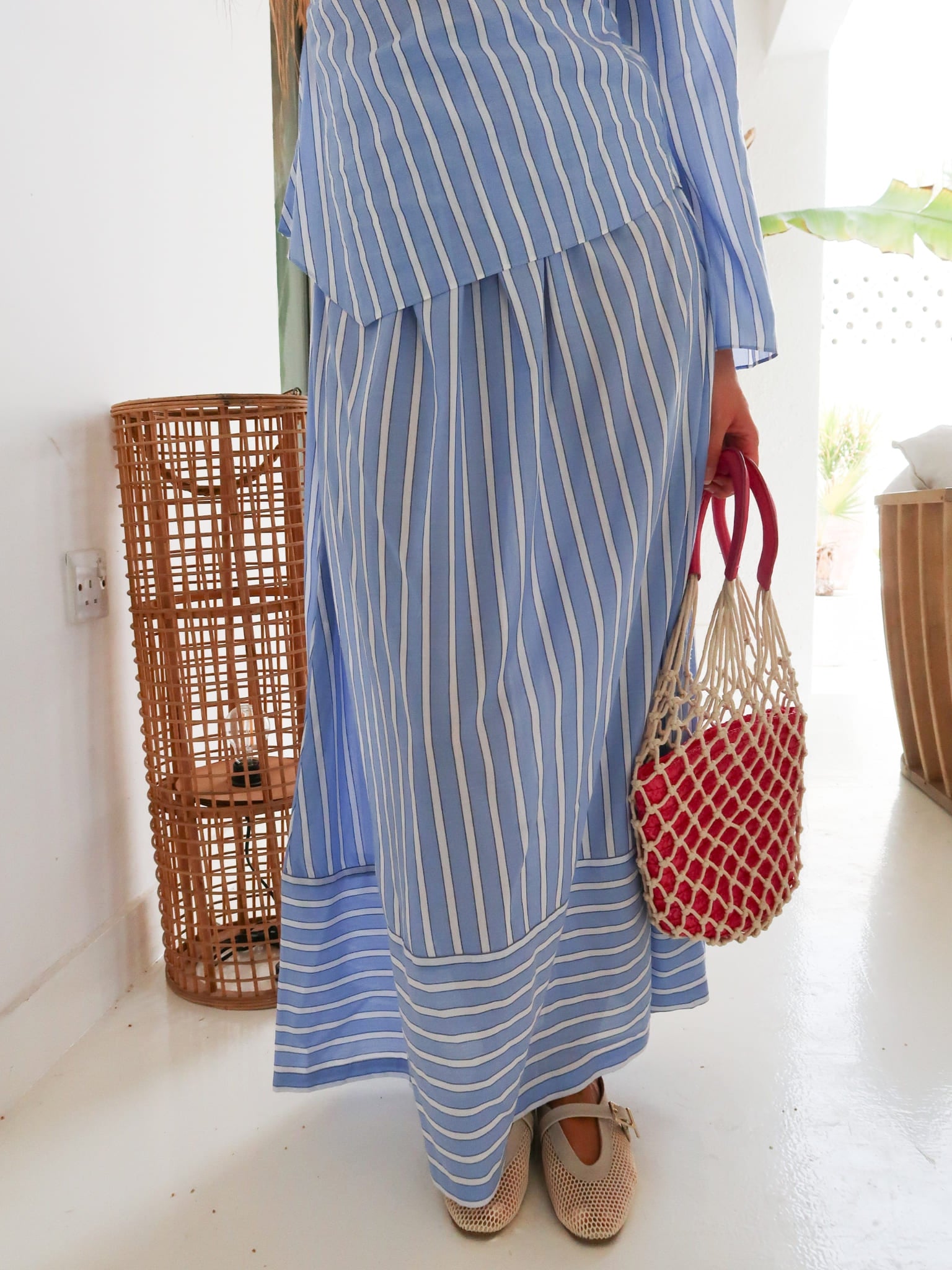 Milton Icy Stripes Skirt