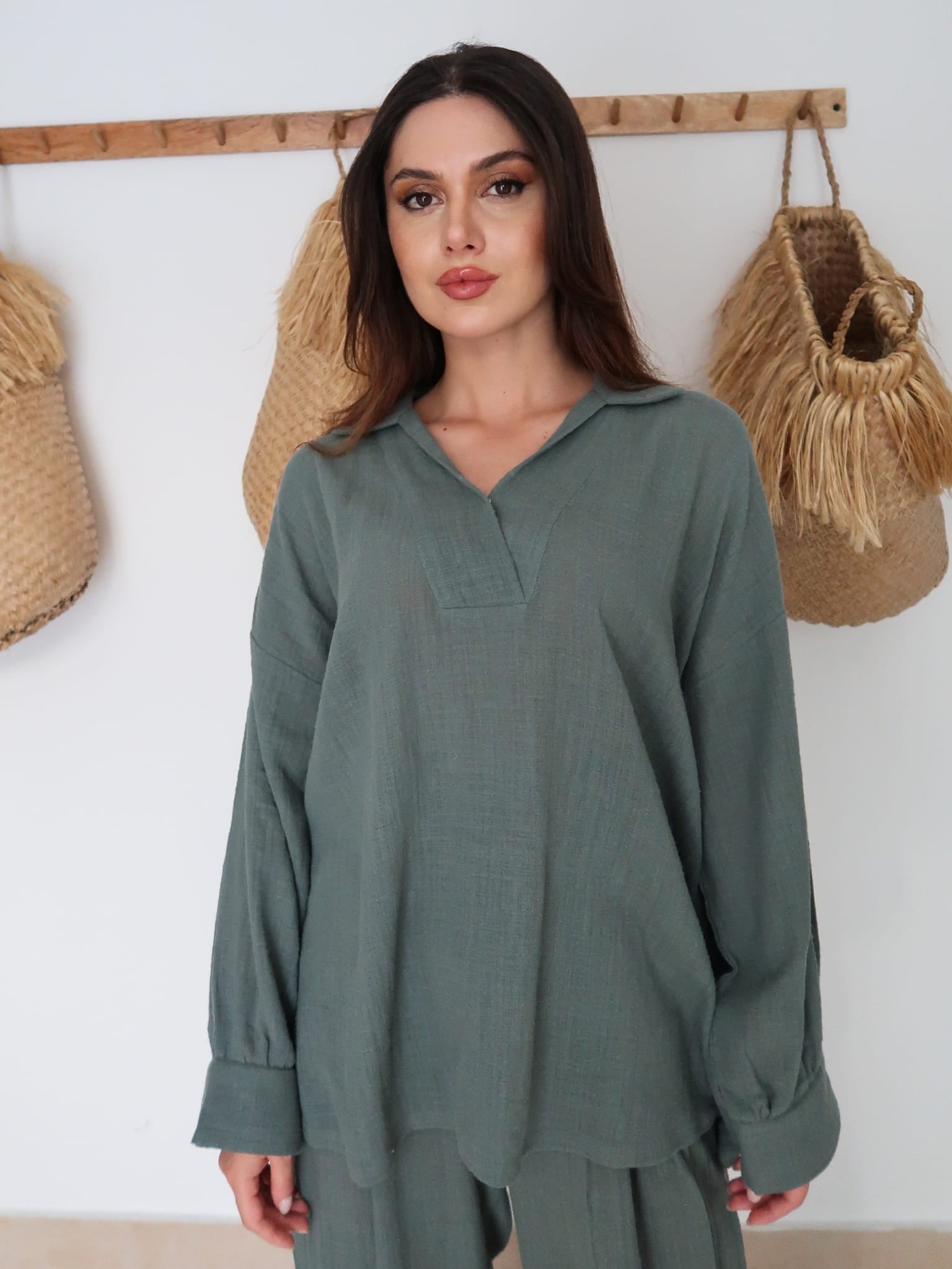 Percy Textured Linen Shirt