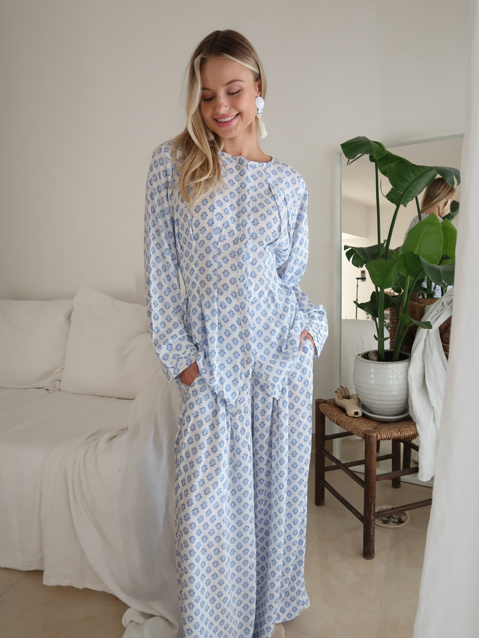 Eliska Flutter Fold Shirt