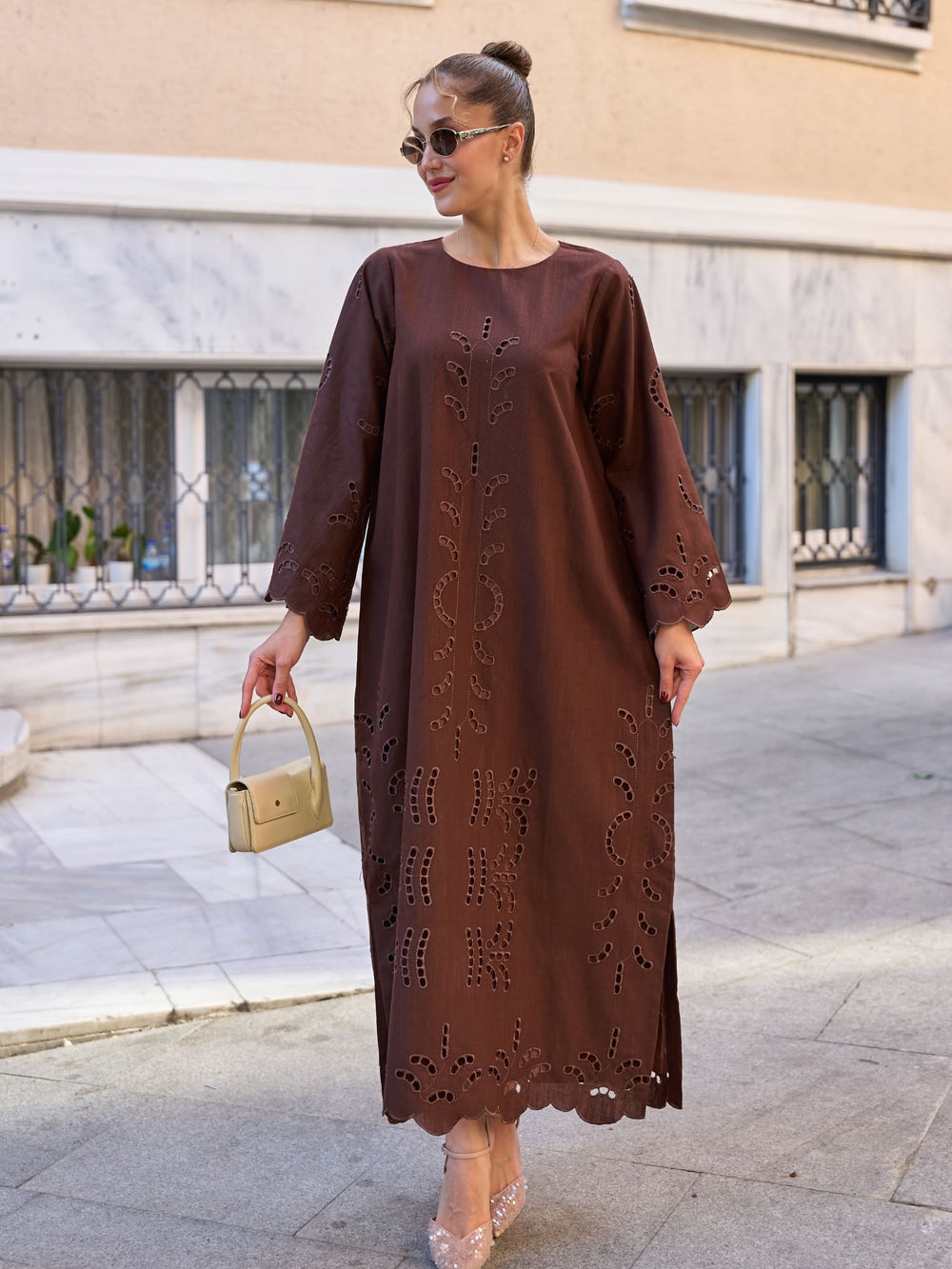 Clancy Brown Borer Embroidered Tunic