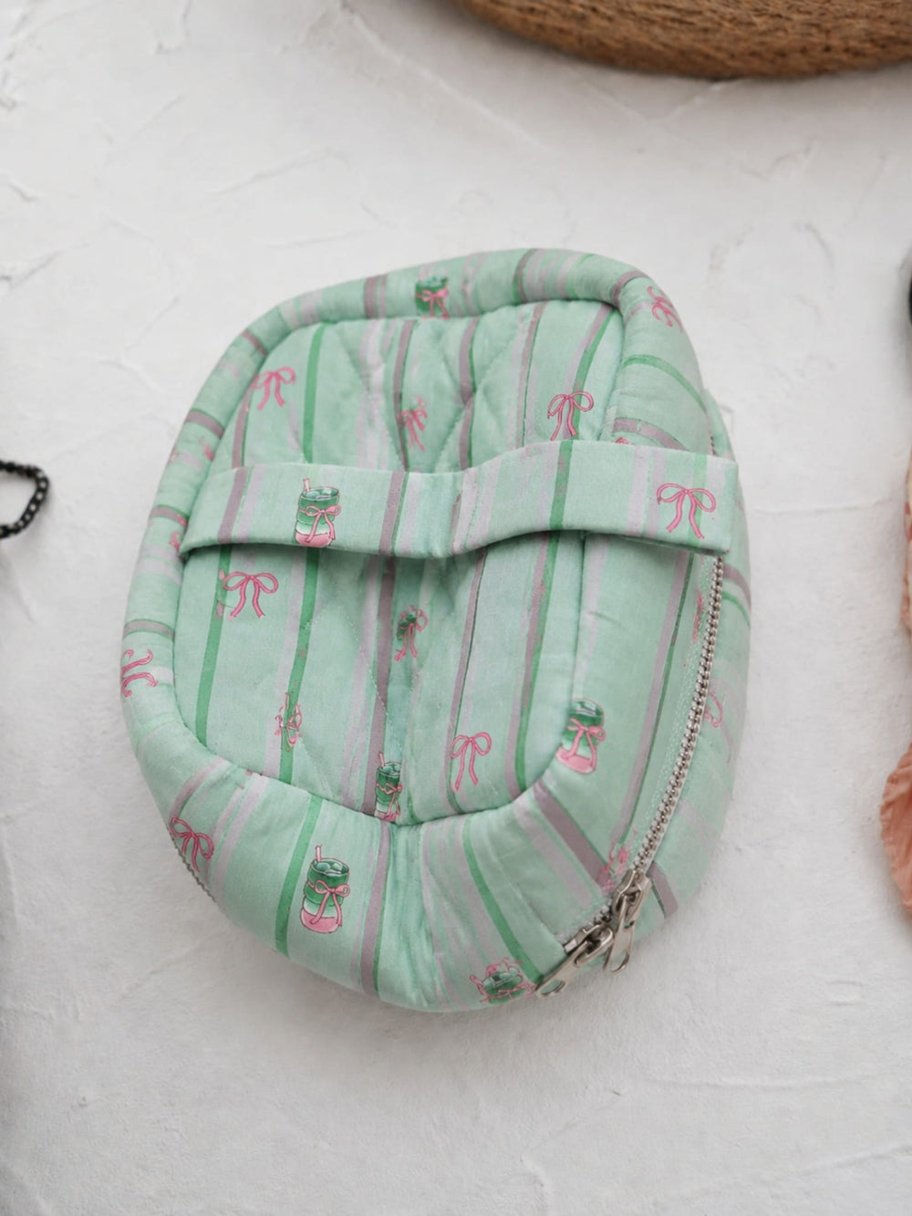 Snuggie Matcha Makeup Pouch