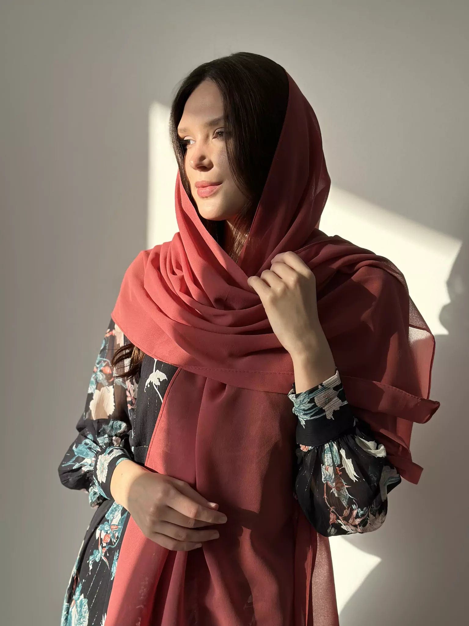 Essential Chiffon Hijab / Stole - Blush Apparel & Accessories  - Sowears