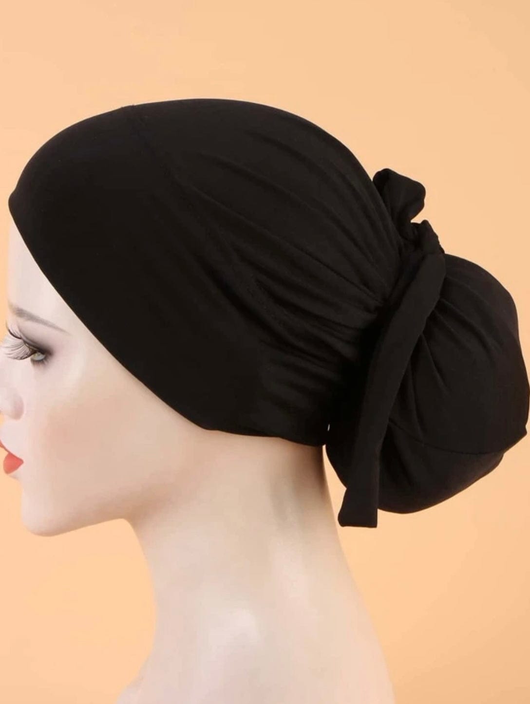 Hijab Cap - Black Apparel & Accessories  - Sowears