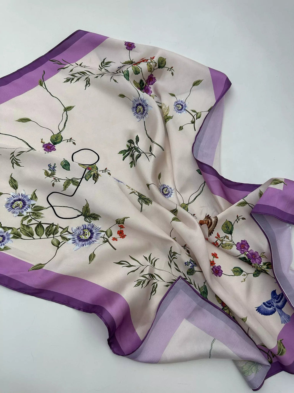 Peacock Print Scarf