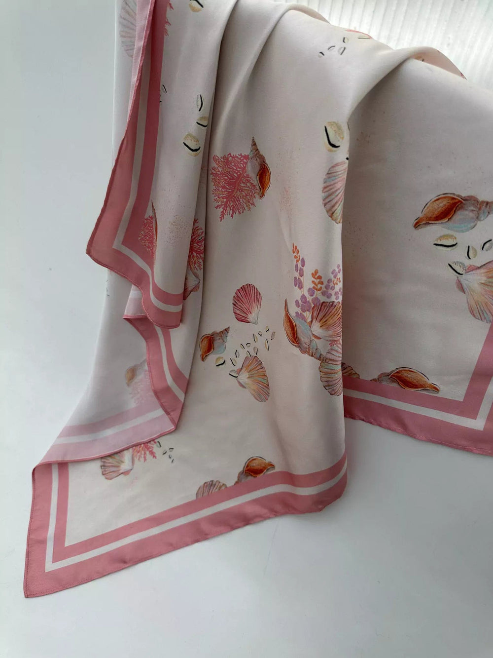 Sea Shell Pattern Scarf