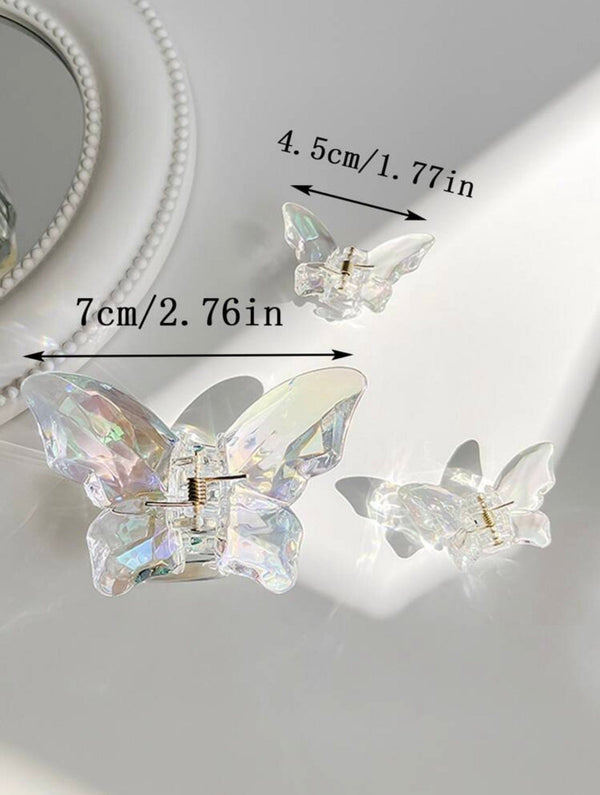 Transparent Hair Clip Set Apparel & Accessories  - Sowears