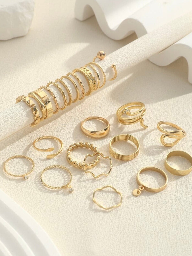 Vacay Set Of Rings Apparel & Accessories  - Sowears