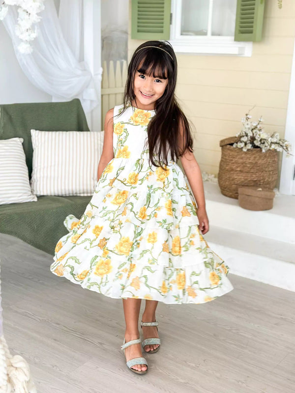 Mini Auryn Floral Dress Baby & Toddler Dresses  - Sowears