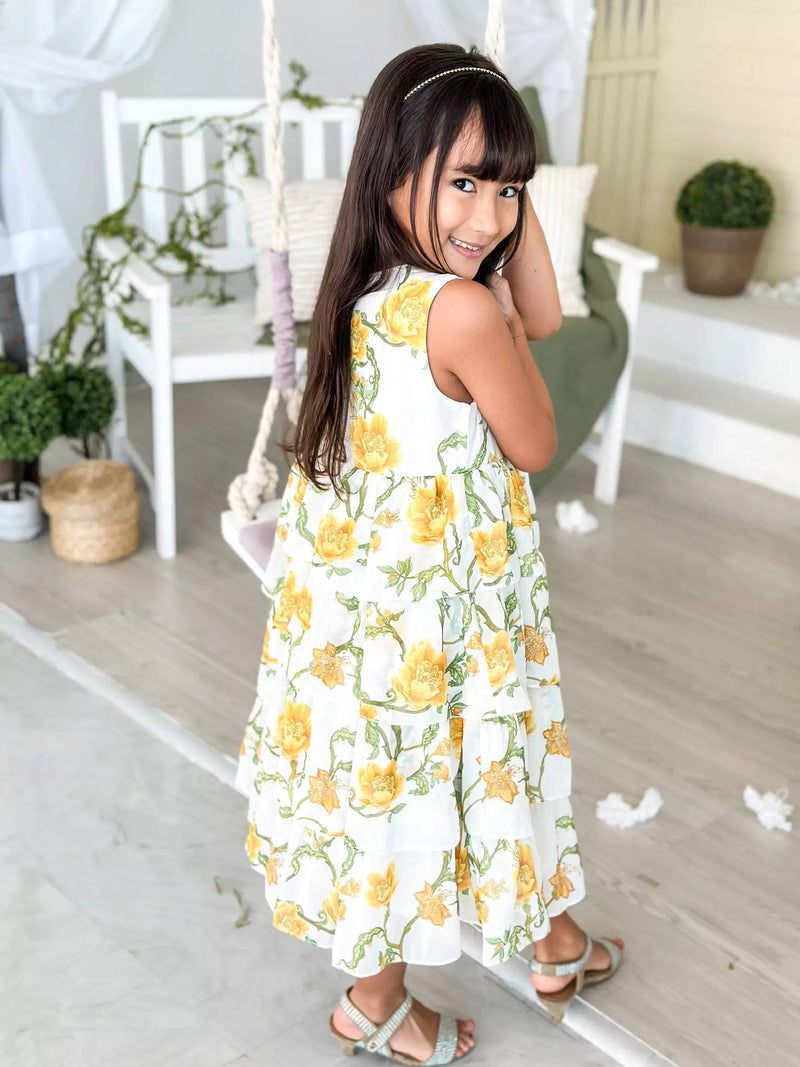 Mini Auryn Floral Dress Baby & Toddler Dresses  - Sowears